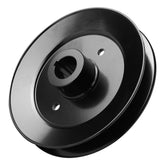 TENGMUJX polea frontal de 6 pulgadas mostrando forma y acabado resistente