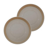 The HC Companies plato frontal mostrando forma redonda y acabado sandstone, protege superficies