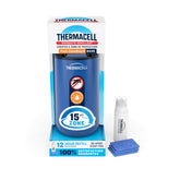 Thermacell base royal blue vista frontal con diseño compacto y atractivo