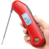 ThermoMaven frente del termómetro con vista de control y beneficio de lectura rápida