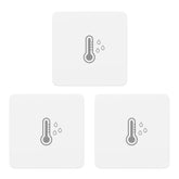 THIRDREALITY vista frontal del pack de 3 sensores para control ambiental