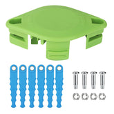 THTEN cabezal frontal mostrando diseño y ajuste compatible para Greenworks