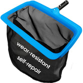 TidyMister vista frontal del recogedor mostrando diseño y bolsa, facilidad de almacenamiento