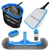 TidyMister kit frontal mostrando todas las piezas para limpieza completa