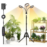 Tmsluody frontal de la lámpara de cultivo mostrando su diseño estable y cobertura amplia