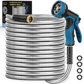 Tocebe manguera 50FT vista frontal durable y flexible