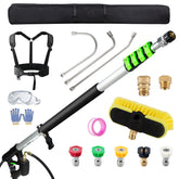 TOR lanza frontal mostrando longitud extendida y control ergonómico