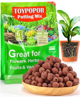 TOYPOPOR empaque frontal mostrando volumen y sello de 6 cuartos, fácil almacenamiento