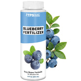 TPS NUTRIENTS envase frontal del fertilizante para arándanos mostrando dosificación