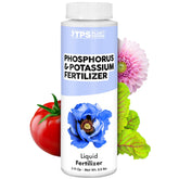 TPS NUTRIENTS frasco delantero mostrando la etiqueta y beneficio de floración