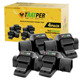 TRATPER vista frontal del pack de cuatro, solución segura y discreta