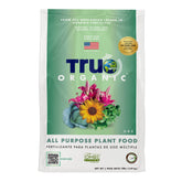 True Organic frente del empaque mostrando uso y cobertura