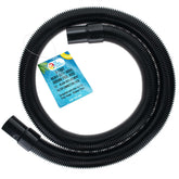 U.S. Pool Supply manguera 6ft frente mostrando acabado negro y longitud