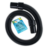 U.S. Pool Supply manguera frontal en empaque mostrando longitud y acabado resistente