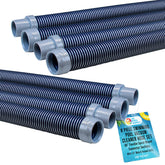 U.S. Pool Supply manguera frontal del paquete mostrando 8 tramos y beneficio de reemplazo fácil