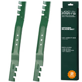 UDC Parts cuchilla frontal 22" mostrando borde afilado y ajuste seguro