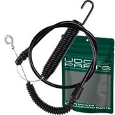UDC Parts frontal del cable mostrando ajuste directo y medidas claras