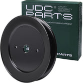 UDC Parts polea idler frontal mostrando diseño duradero y ajuste preciso