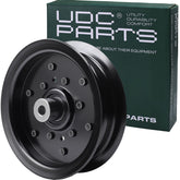 UDC Parts polea idler vista frontal, encaje preciso