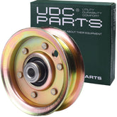 UDC Parts polea tensora frente mostrando forma y diámetro útil