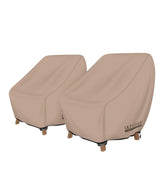 ULTCOVER vista frontal de la funda protegiendo una silla, máxima cobertura