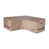 ULTCOVER funda frontal cubriendo sofá en V, protege de lluvia y polvo