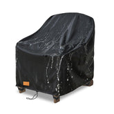UNARK funda frontal cubriendo silla giratoria, protección todo tiempo