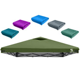 UNICAMPER vista frontal del toldo 10x10 aporta sombra amplia