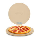 Unicook piedra para pizza frente mostrando superficie uniforme y beneficio de cocción pareja