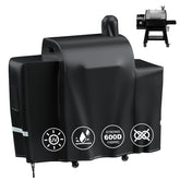 Uniflasy funda frontal para Pit Boss Platinum Laredo 1000 que protege contra lluvia
