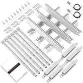 Uniflasy empaque del kit frente, repuestos listos para instalación