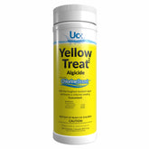 United Chemical Yellow Treat frente del empaque mostrando dose clara y beneficio