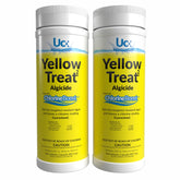 United Chemical YellowTreat frente del empaque mostrando dosis clara y ventaja rápida