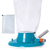 U.S. Pool Supply aspiradora frontal 15" mostrando cuerpo ABS y tamaño
