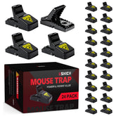 USKICH embalaje frontal mostrando 24 trampas, ideal para control doméstico