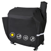 Utheer funda frontal protegiendo parrilla Rec Tec, protección contra lluvia