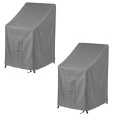 Vailge funda frontal protegiendo conjunto de sillas, aspecto profesional y protección
