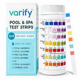 VARIFY frasco frontal con 100 tiras y tabla de colores para control rápido