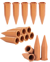 vensovo vista frontal del juego de picos de terracota, solución de riego práctica