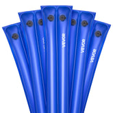 VEVOR vista frontal del pack de 5 bolsas de agua para asegurar cubierta