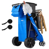 VEVOR carrito frente cargado mostrando capacidad y orden