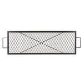 VEVOR parrilla frontal mostrando superficie amplia y resistencia
