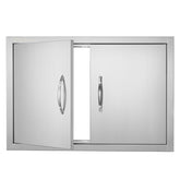 VEVOR puerta frontal empotrable mostrando acabado resistente