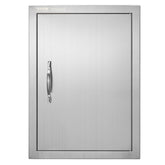 VEVOR puerta de acceso frontal, acabado acero inoxidable y aspecto profesional