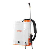 VEVOR pulverizador frontal mostrando depósito y controles para trabajo eficiente