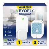 VEYOFLY dispositivo frontal mostrando diseño elegante y discreto para el hogar