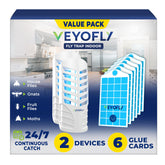 VEYOFLY vista frontal de dos dispositivos para control interior sin ruido