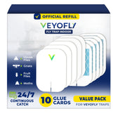 VEYOFLY empaque frontal mostrando 10 recambios y beneficio de reposición rápida
