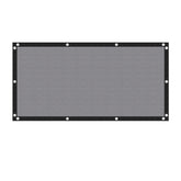 VICLLAX vista frontal de la lona 3x6 FT con sombreado práctico