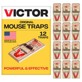 Victor pack frontal con 12 trampas, visión completa y cantidad disponible